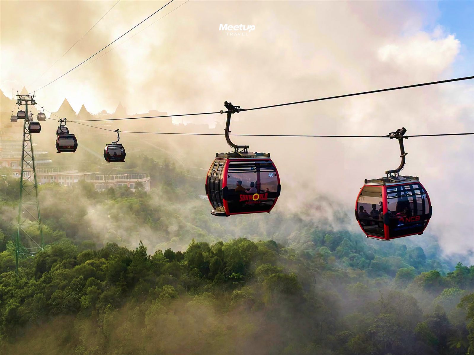 Ba Na Hills cable car, photo 1