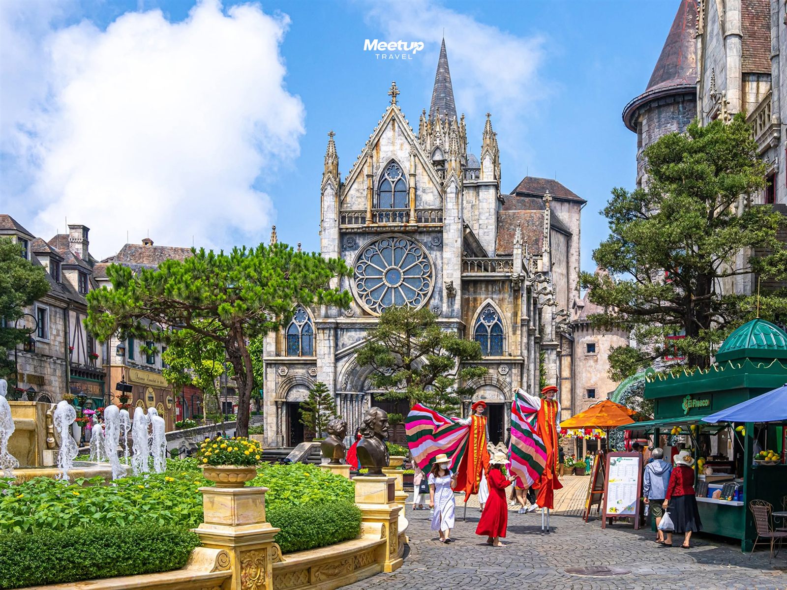 French Village and church, photo 4