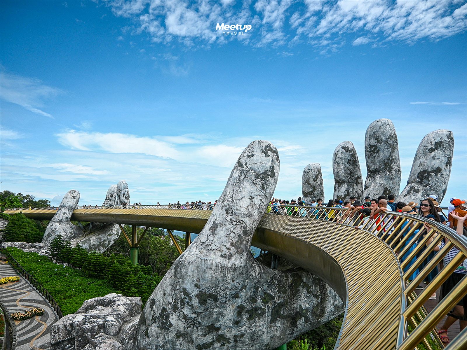 Golden Bridge and flower gardens, photo 2