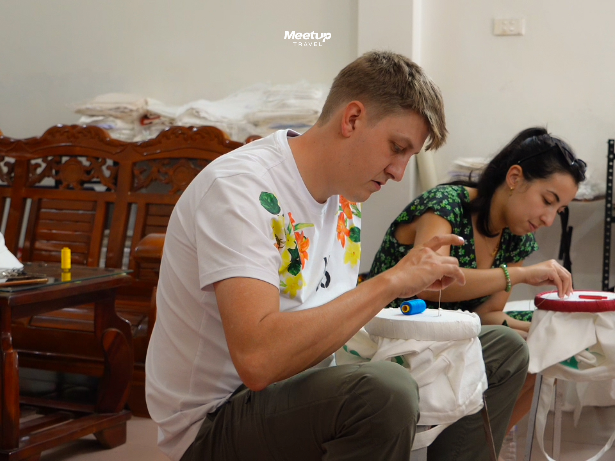 Van Lam embroidery workshop, photo 1
