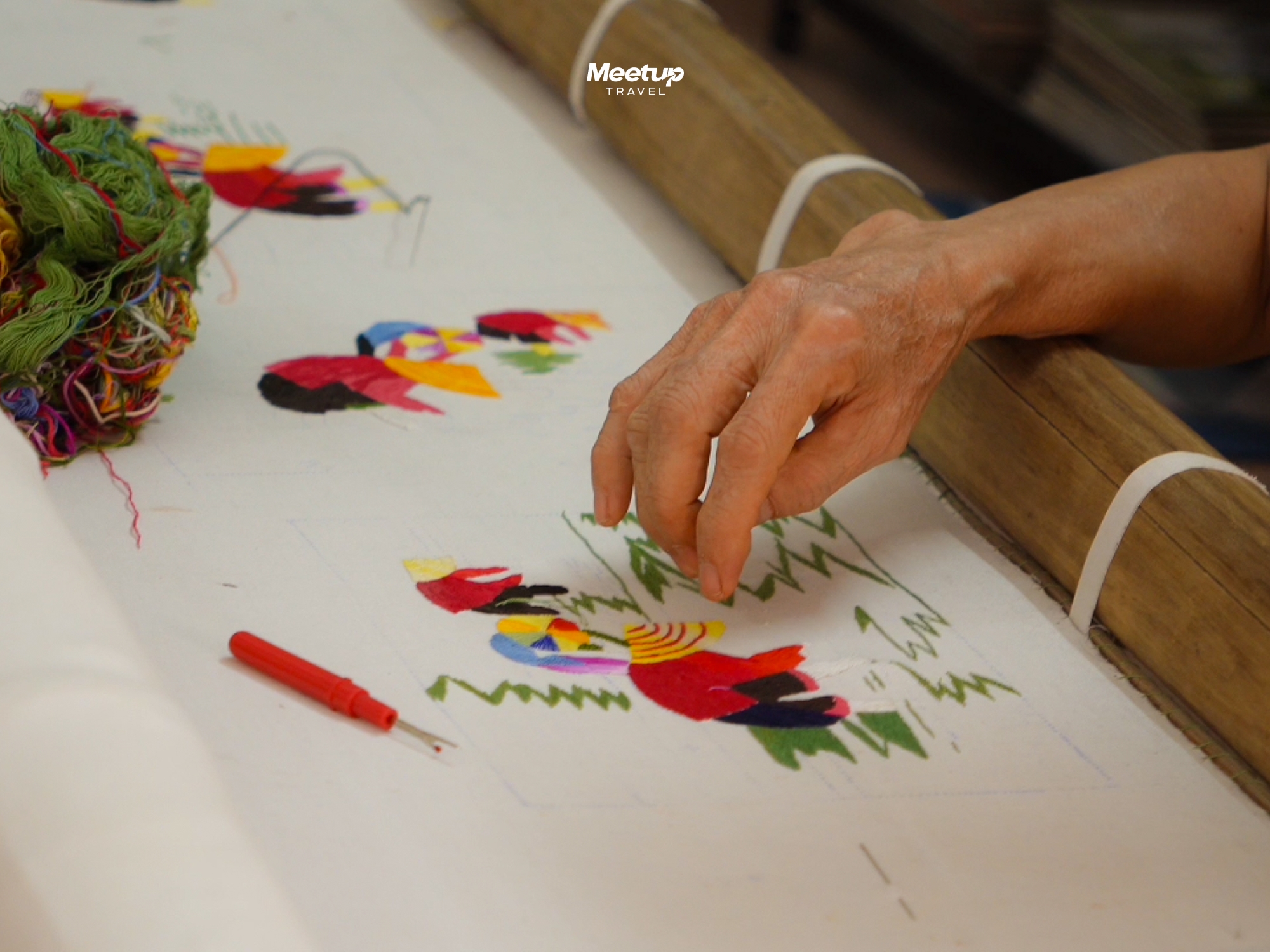 Van Lam embroidery workshop, photo 2