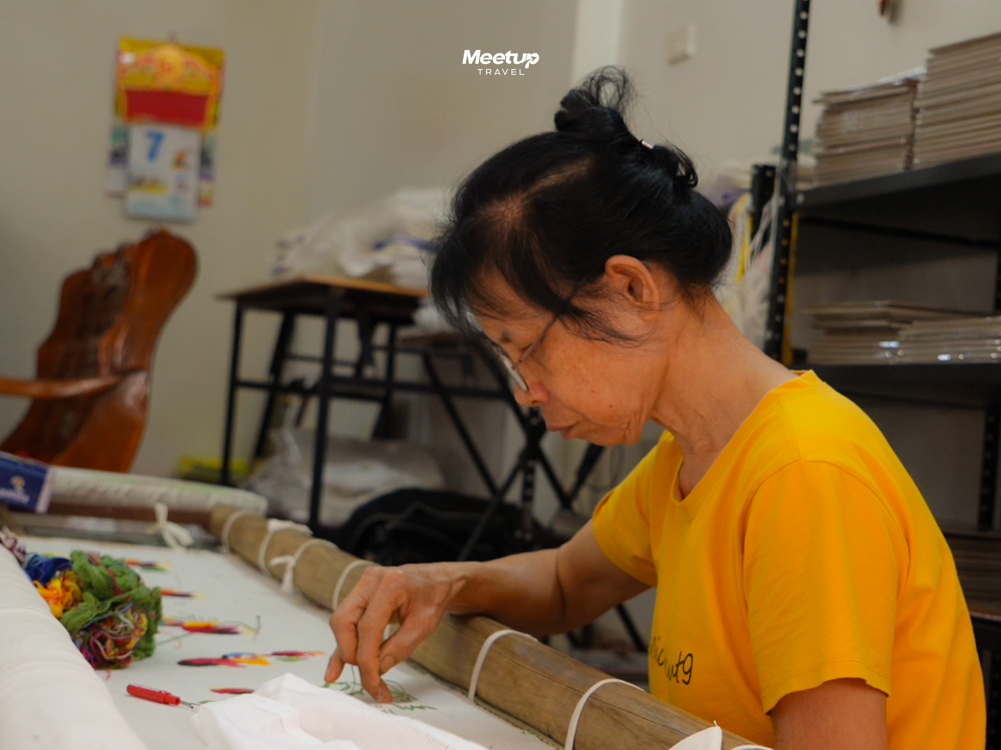 Van Lam embroidery workshop, photo 4