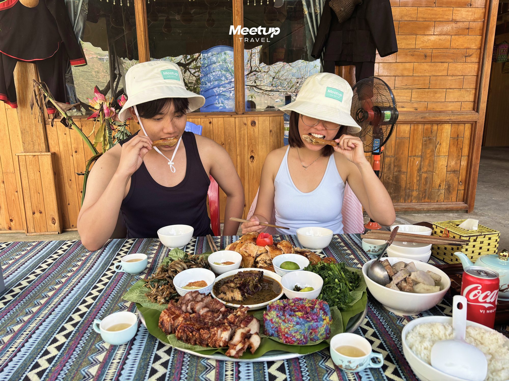 Bamboo-tray lunch in Lao Chai - Ta Van, photo 1