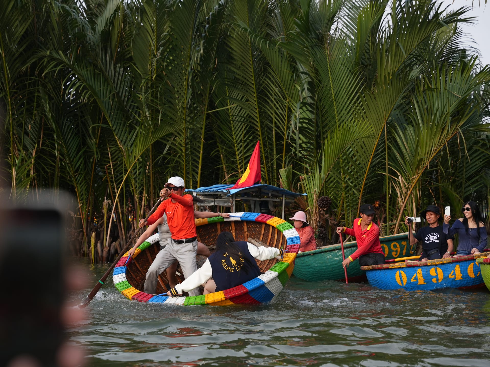 Coconut Forest & Hoi An Ancient Town Evening Tour with Flower Lantern
