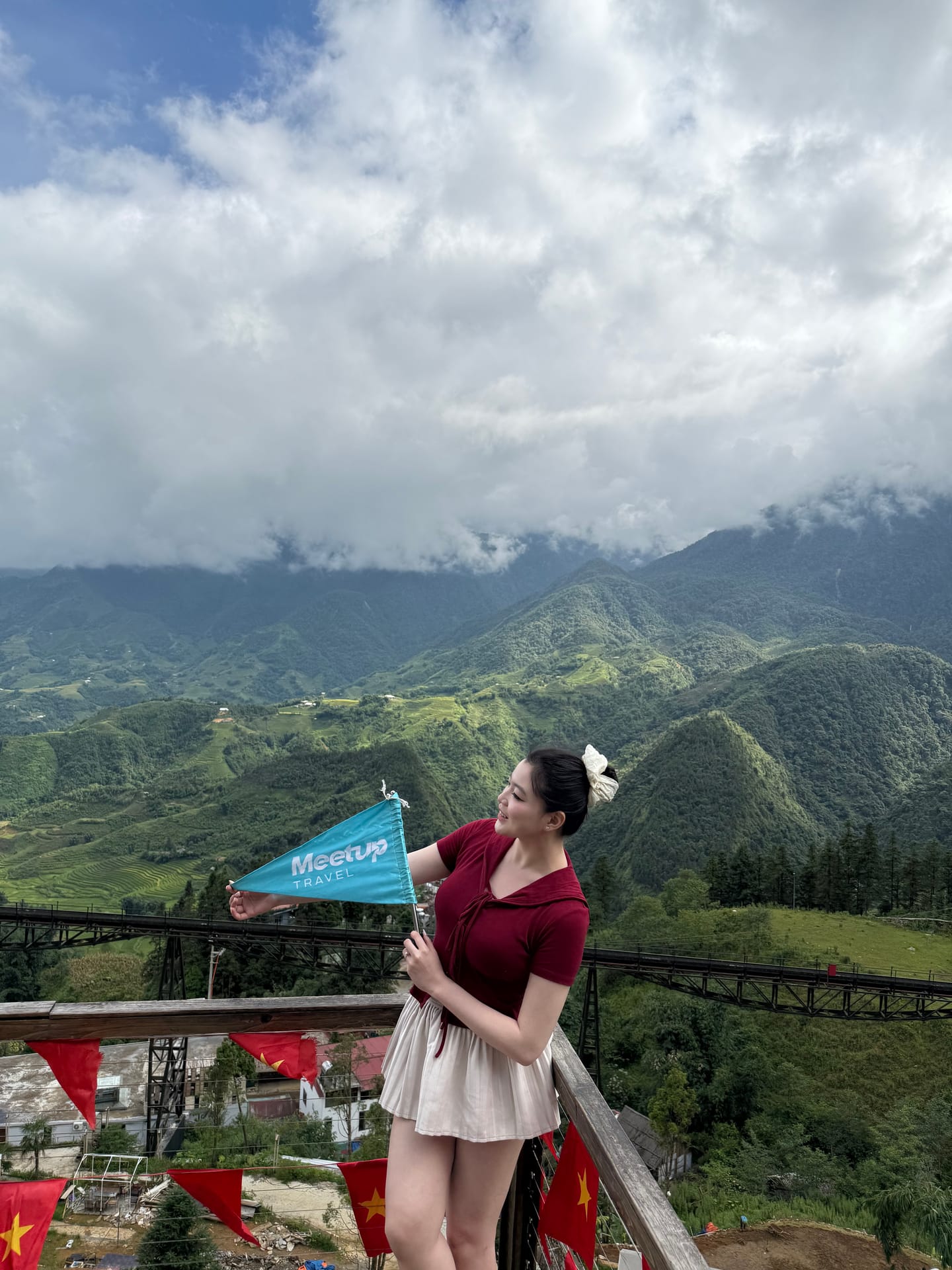 Meetup Travel team supporting guests from the Hanoi office