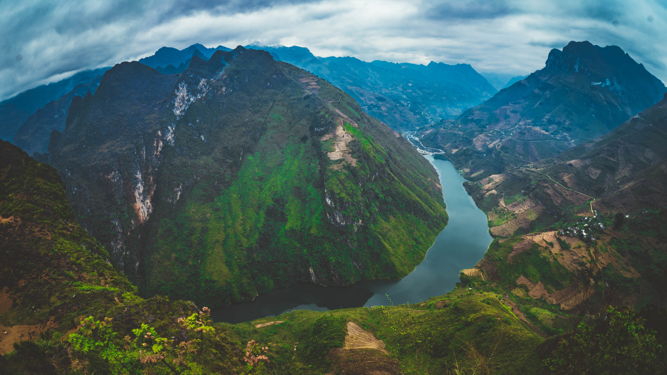 Nho Que river and Tu San canyon in Ha Giang