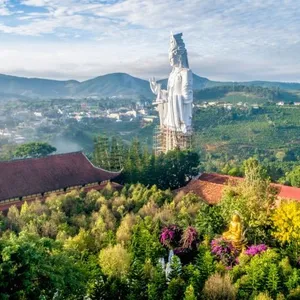 Da Lat Langbiang, Datanla Waterfall & Crazy House Tour
