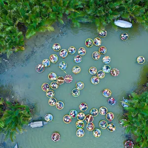 Coconut Forest & Hoi An Ancient Town Evening Tour with Flower Lantern