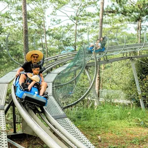 Da Lat Langbiang, Datanla Waterfall & Crazy House Tour